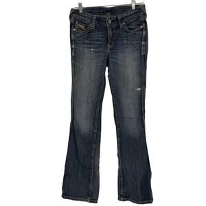 Ariat Denim Turquoise Bootcut Women's Jeans Size 28R